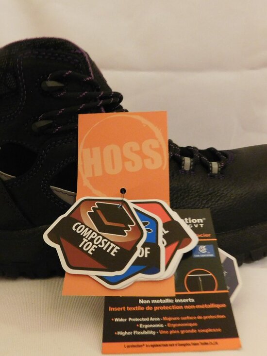 Brand New, HOSS Women's Size 9 D (W) Work Boot with Composite Toe - Picture 2 of 5